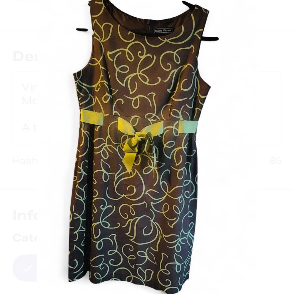 Vintage Mod-Inspired Jessica Howard Dress